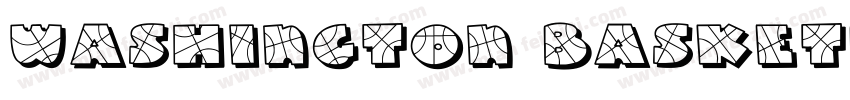 Washington Basketball字体转换